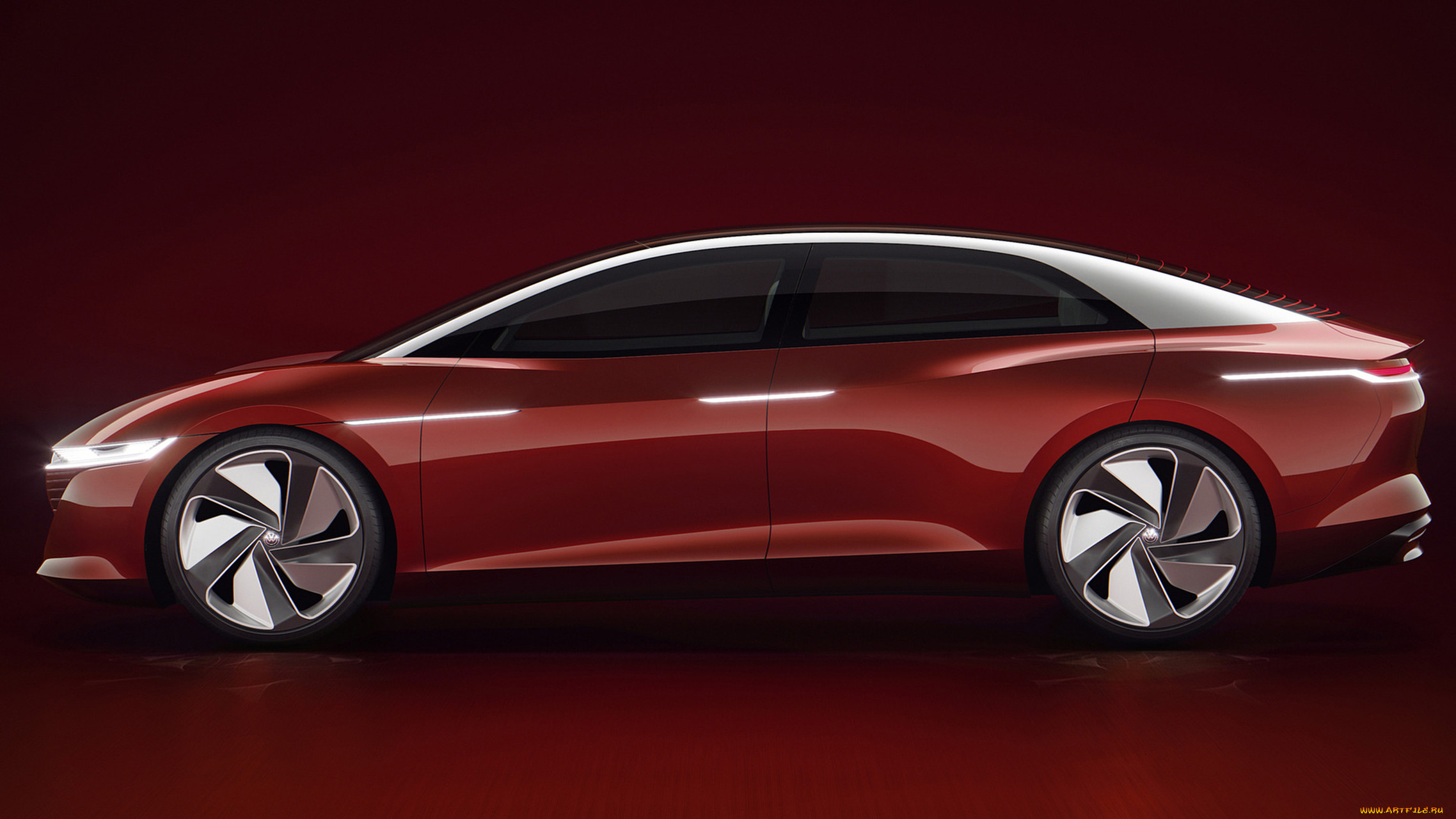 volkswagen i,  vizzion concept 2018, , volkswagen, vizzion, i, d, 2018, concept